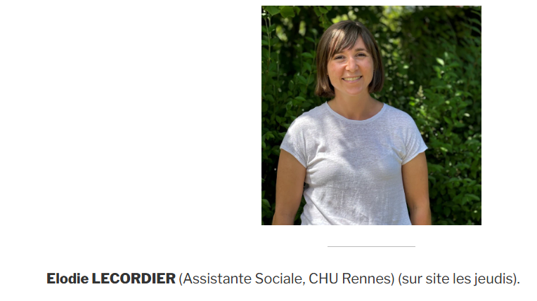 Élodie Lecordier l'Assistante sociale