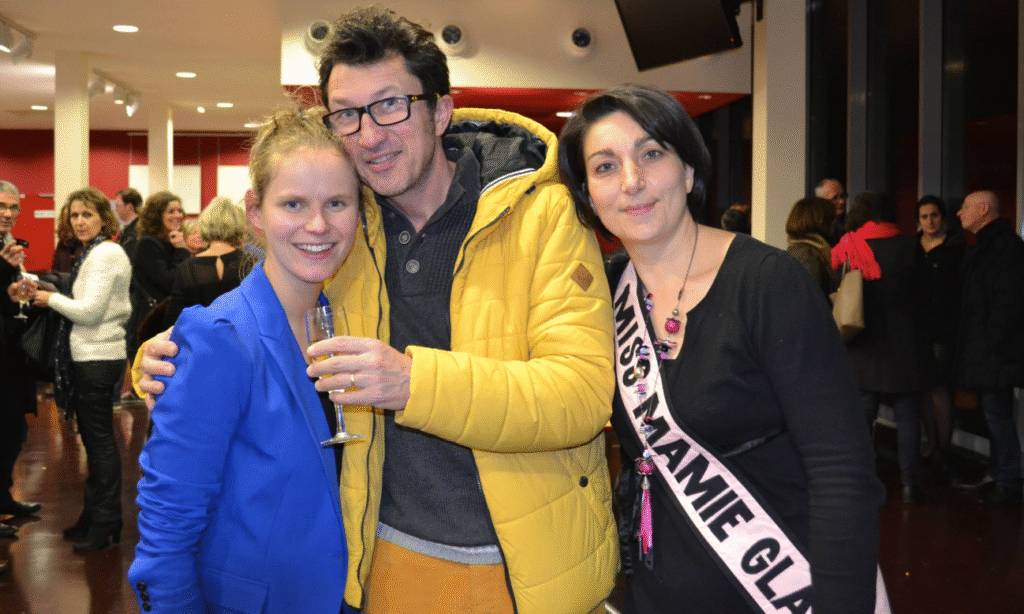 Gilles Robin et Sandrine Foricher, les encadrants de l'Atelier Théâtre du Lycée.