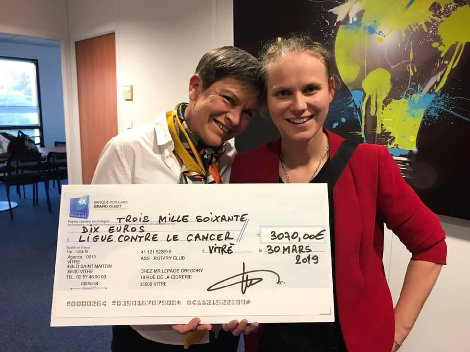 Stéphanie gagne des prix.