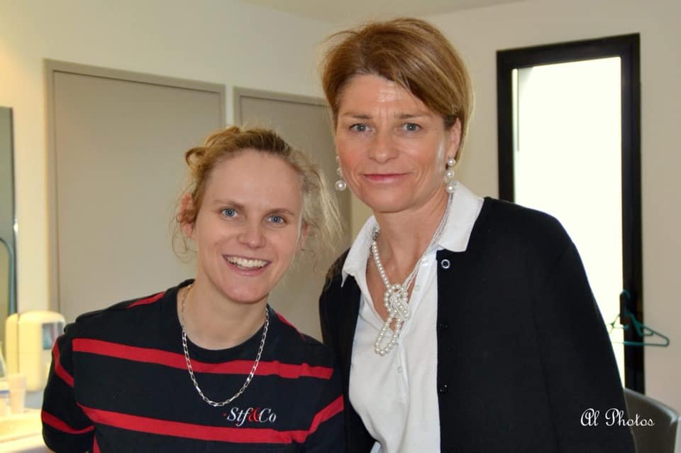 Stf and Co arrive au centre culturel d'Argentré. ©Al Photos